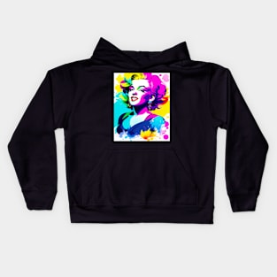 Marilyn Monroe Pop Art Kids Hoodie